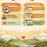 How to Manage Your Monthly Donation